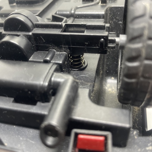 Bruder Red Jeep Wrangler Rubicon 2014 *MISSING DOORS*seats Top Tailgate - Picture 13 of 16